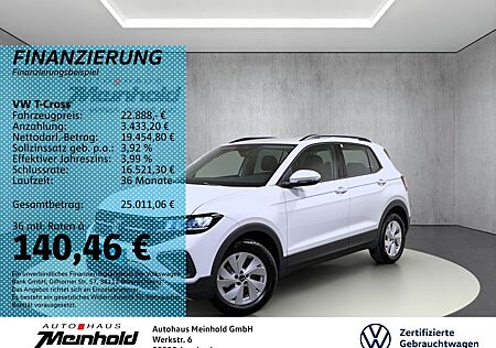 VW T-Cross Volkswagen 1.0 TSI Life, AHK, Kamera, Navi, LED