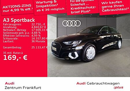 Audi A3 Sportback 30 TFSI advanced LED DAB VC Tempoma