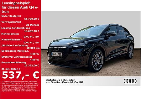 Audi Q4 e-tron 45 quattro SPORTPAKET+HUD+AHK+PANO+NAV