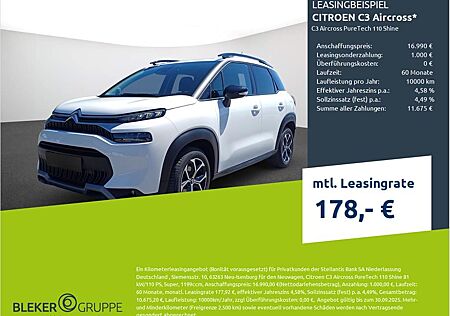 Citroën C3 Aircross PureTech 110 Shine