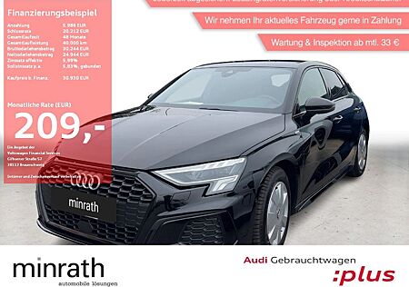 Audi A3 Sportback 35 TFSI S-Line APP+NAVI+VIRT+LED+PD