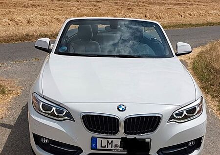 BMW 220i Cabrio Sport Line Xenon Navi SH