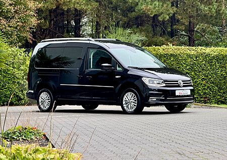 VW Caddy Volkswagen Maxi Highline Leder 7-Sitz Bi-Xenon Navi