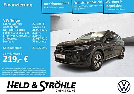 VW Taigo Volkswagen Goal 1.0 TSI DSG ACC AHK ALU LED SHZ RFK