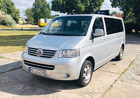 VW T5 Caravelle Volkswagen Lang 2.Schiebtür elek 110T ATM
