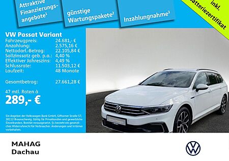 VW Passat Variant Volkswagen GTE 1.4eHybrid IQ.Light Navi Park