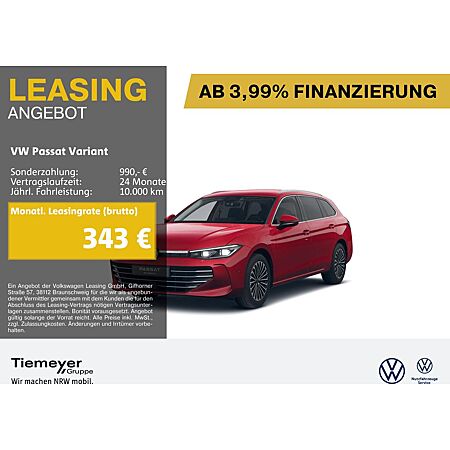 VW Passat Variant leasen