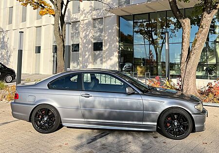 BMW 325Ci M-Sport Coupe Silber Grau