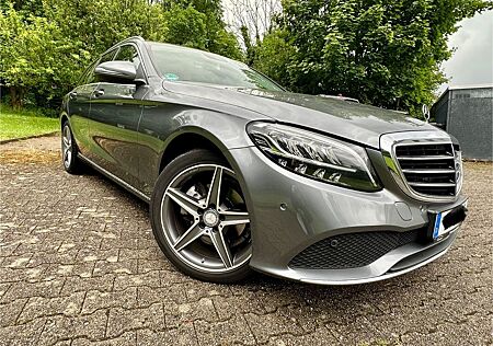 Mercedes-Benz C 220 d T Autom. Scheckheft, Kam, AMG-Felg.