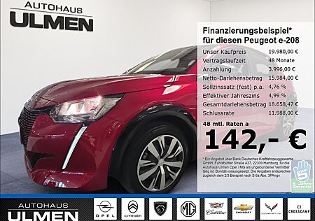 Peugeot e-208 Active Elektromotor LED-Scheinwerfer Radio