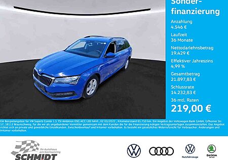 Skoda Superb Combi 1.5 TSI Ambition DSG ACC LED NAVI