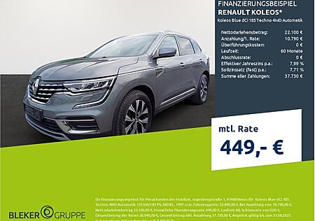 Renault Koleos Blue dCi 185 Techno 4WD Automatik