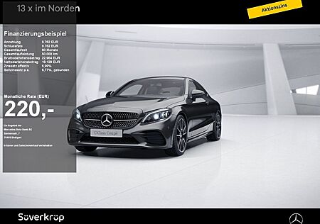 Mercedes-Benz C 200 4M Coupé BURM AMG NIGHT SPUR DISTR COMAND