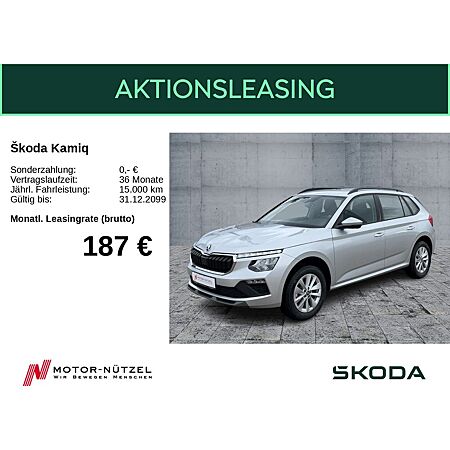 Skoda Kamiq leasen