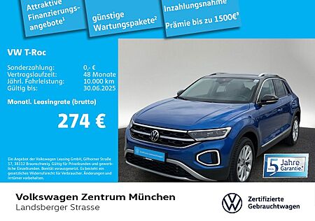 VW T-Roc Volkswagen 1.5 TSI STYLE AHK ACC LED+ NaviPro DSG