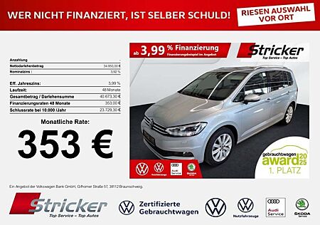 VW Touran Volkswagen Highline 2.0TDI DSG 353,-ohne Anzahlung A