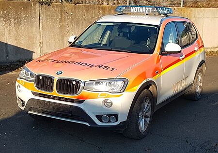 BMW X3 xDrive 20 d Notarzt, NEF