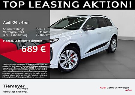 Audi Q6 e-tron Q S LINE UPE105 LM21 SPORTSITZE+ PANO