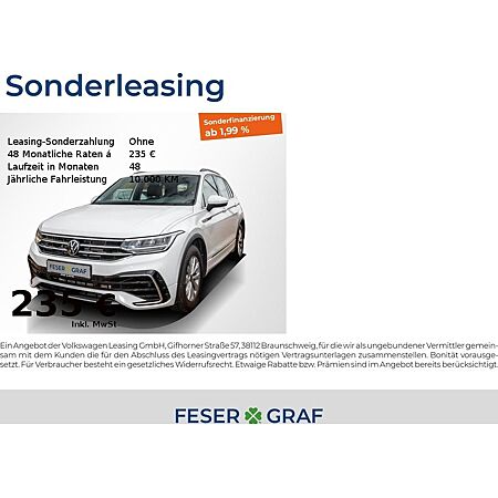 VW Tiguan leasen