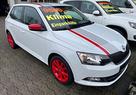 Skoda Fabia Red & Grey Scheckheft Sitzheizung ESP