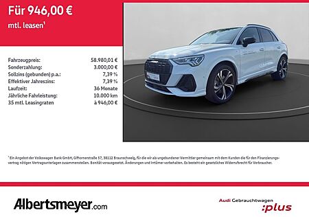 Audi Q3 40 TDI QUATTRO S-LINE+AHK+NAVI+MATRIX