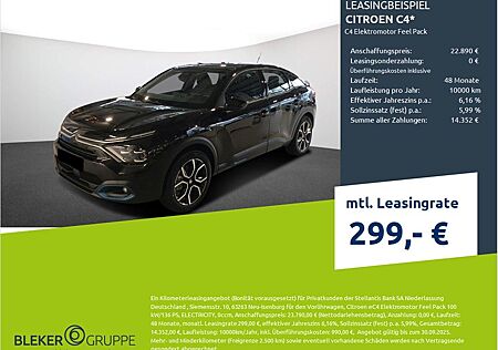 Citroën C4 Elektromotor Feel Pack