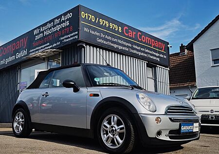 Mini ONE Cabrio /1.6/Pepper/Klima/Rentner/