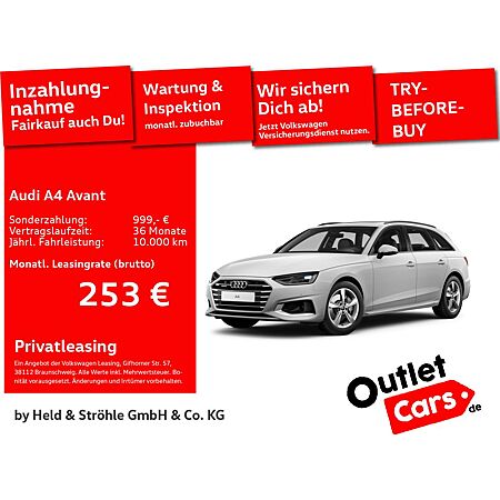 Audi A4 leasen