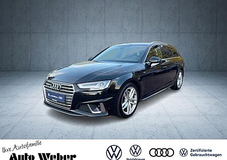 Audi A4 gebraucht kaufen Audi A4 40 TDI quattro S-Line LED Navi B&O Leder Digi