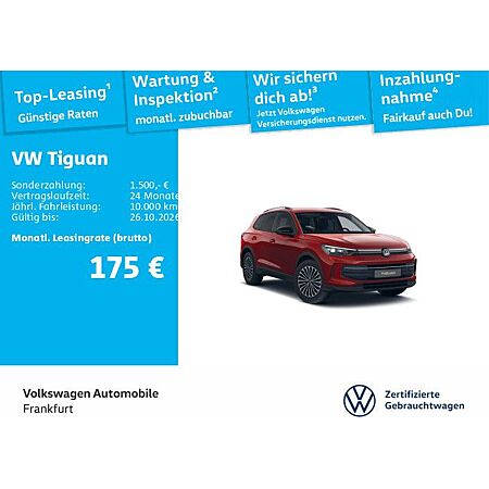 VW Tiguan leasen