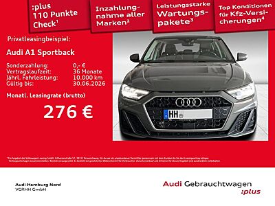 Audi A1 Sportback 30  TFSI S line S tronic Nav Kamera