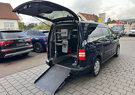 VW Caddy Volkswagen TDI Maxi DSG Klima 5-Stize Rollstuhlrampe