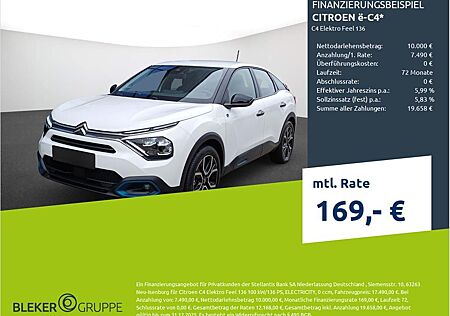 Citroën C4 e- Elektro Feel 136