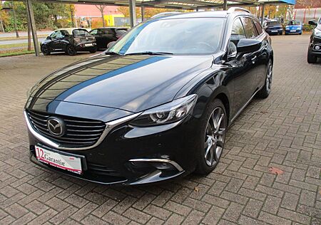 Mazda 6 Kombi 2,2 CD Sports-Line, Autom., Leder