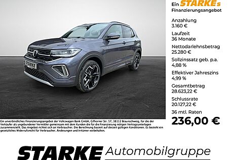 VW T-Cross Volkswagen 1.0 TSI DSG R-Line Navi LED Kamera PDC