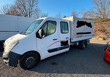 Opel Movano Doppelkabine Pritsche Plane Lang