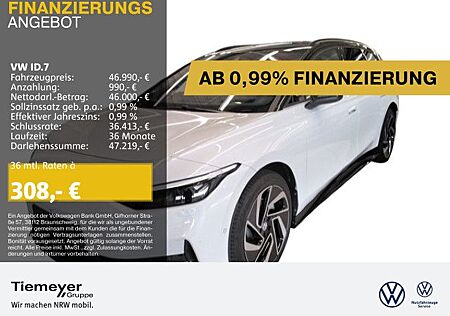 VW ID.7 Volkswagen Tourer Pro BLACK STYLE LM20 AHK WÄRMEP MASS