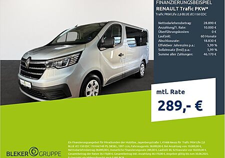 Renault Trafic PKW Life 2,0 BLUE dCi 150 EDC