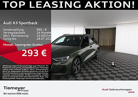 Audi A3 Sportback 35 TFSI S LINE SONOS HuD LM18 KAMER