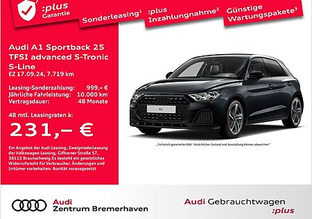 Audi A1 SPORTBACK 25 TFSI ADVANCED S-TRON S-LINE ACC