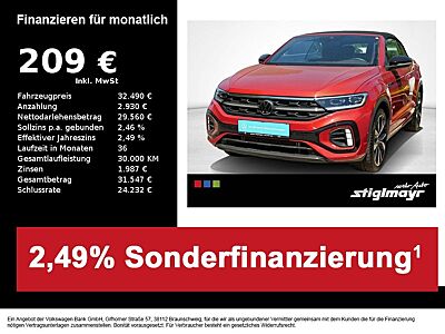 Volkswagen T-Roc Cabrio R-line Black Style 1.5 TSI ACC+IQ