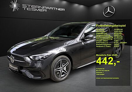 Mercedes-Benz C 300 e T AMG Line, Night-P, Braun Int., Pano-D.