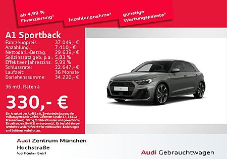 Audi A1 Sportback 35 TFSI S tronic S line LED/Navi/Pa