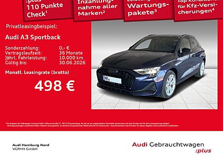 Audi A3 Sportback 2.0 TDI S line S tronic Navi Kamera