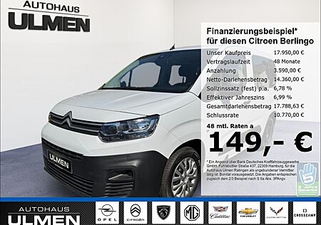Citroën Berlingo Live Pack Elektromotor 136 Klimaanlage