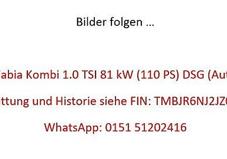 Skoda Fabia 1.0l TSI DSG 81kW Combi, MJ 2018, 1.Hand