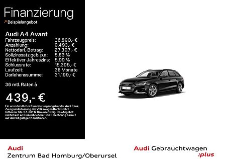 Audi A4 Avant Advanced 40 TDI*Standheizung*Leder*Einp