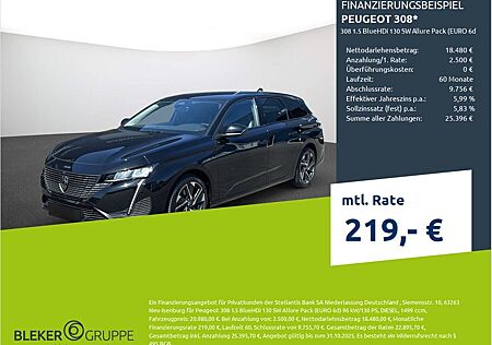 Peugeot 308 1.5 BlueHDi 130 SW Allure Pack (EURO 6d)