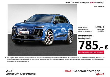Audi SQ6 e-tron quattro edition one blue CARBON PANO