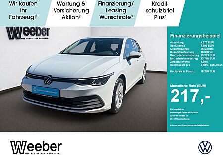 VW Golf Volkswagen VIII Life NAVI ACC KEYLESS DAB LED PDC SIDE